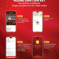 Hàng loạt ngân hàng đồng loạt hướng dẫn nhận tiền an sinh xã hội qua VNeID