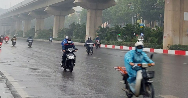 Thời tiết ngày 31/8/2025: Bắc Bộ có mưa rào và dông, trời mát