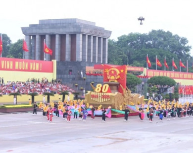 Lễ kỷ niệm, diễu binh, diễu hành 80 năm Cách mạng tháng Tám thành công và Quốc khánh 2/9