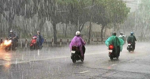 Thời tiết ngày 11/9/2025: Bắc Bộ tiếp tục có mưa dông