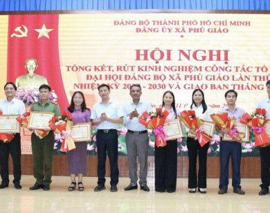 TP Hồ Chí Minh: Xã Phú Giáo tổng kết công tác tổ chức Đại hội Đại biểu Đảng bộ xã lần thứ I