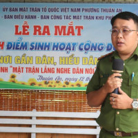 TP Hồ Chí Minh: Phường Thuận An lắng nghe dân nói để hiểu lòng dân