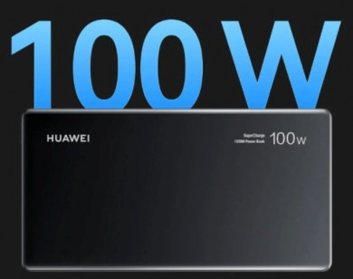 Huawei khuấy đảo thị trường với sạc dự phòng 100W đầu tiên trên thế giới