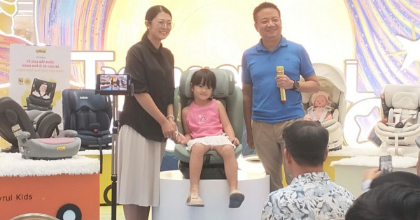 Thương hiệu ghế ô tô trẻ em Jovikids – sự lựa chọn an toàn cho trẻ em
