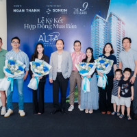 SonKim Land chính thức ký kết hợp đồng mua bán căn hộ Alta Height tại The 9 Stellars