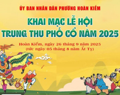 Trực tiếp: Lễ hội Trung thu Phố cổ năm 2025