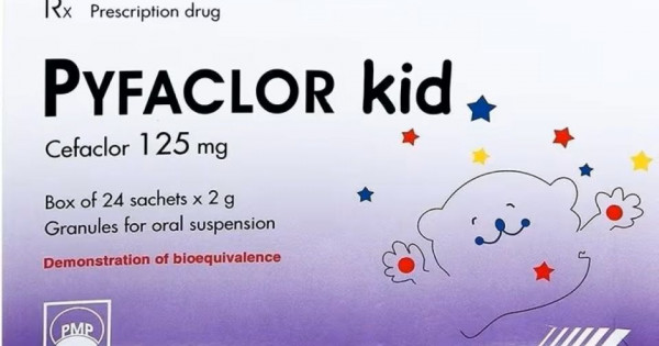 Thu hồi lô thuốc Cốm pha hỗn dịch uống Pyfaclor Kid do không đạt chất lượng