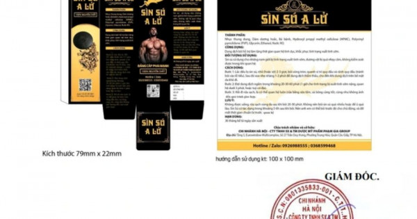 Hàng loạt sản phẩm của Phạm Gia Group bị thu hồi số công bố
