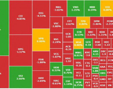 VRE và GEE bứt phá kịch trần, VN-Index giảm nhẹ