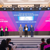 Long Châu được vinh danh “Top 10 Thương hiệu Tăng trưởng ấn tượng” tại Thương hiệu Mạnh Việt Nam 2025