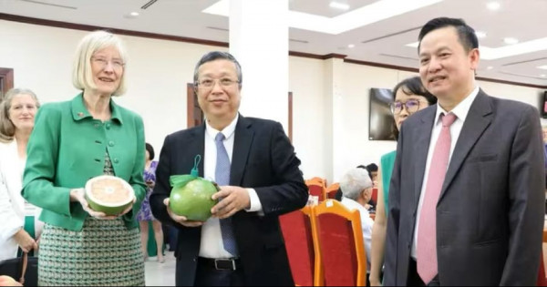 Trái bưởi Việt Nam được cấp 'visa' xuất khẩu vào Úc