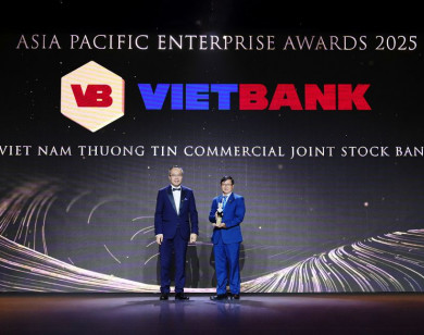 Vietbank nhận giải thưởng doanh nghiệp xuất sắc Châu Á 2025