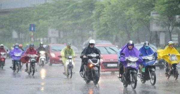 Thời tiết ngày 14/10/2025: Bắc Bộ mưa dông diện rộng