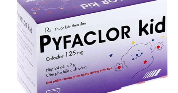 Thu hồi giấy đăng ký lưu hành thuốc Pyfaclor Kid