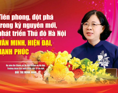 Tiên phong, đột phá trong kỷ nguyên mới, phát triển Thủ đô Hà Nội văn minh, hiện đại, hạnh phúc