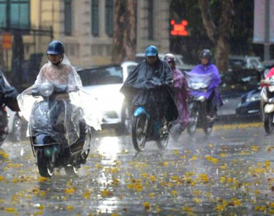 Thời tiết ngày 16/10/2025: Nam Bộ mưa to cục bộ vào chiều tối 