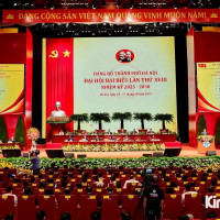 Toàn cảnh phiên trù bị Đại hội đại biểu Đảng bộ Thành phố Hà Nội lần thứ XVIII nhiệm kỳ 2025 - 2030