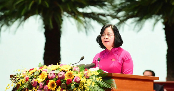 Toàn văn phát biểu khai mạc Đại hội đại biểu Đảng bộ TP Hà Nội lần thứ XVIII, nhiệm kỳ 2025 – 2030 của Bí thư Thành uỷ Bùi Thị Minh Hoài