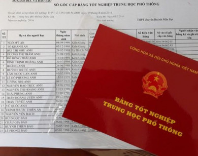 Sẽ rút ngắn thời hạn cấp bằng tốt nghiệp THPT xuống còn 30 ngày