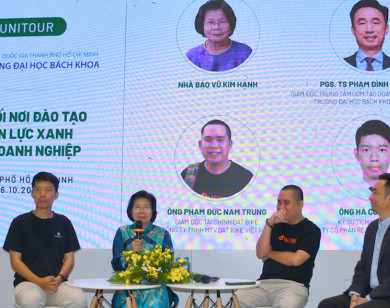 Uni Tour Đại học Bách Khoa: “Dệt” mạng lưới trí thức, công nghệ cho doanh nghiệp xanh