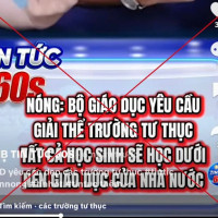 Bác bỏ thông tin 'đóng cửa, giải tán trường ngoài công lập'