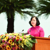 Toàn văn phát biểu khai mạc Đại hội đại biểu Đảng bộ TP Hà Nội lần thứ XVIII, nhiệm kỳ 2025 – 2030 của Bí thư Thành uỷ Bùi Thị Minh Hoài