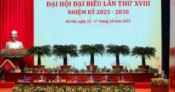 Bí thư Thành uỷ và 4 Phó Bí thư Thành uỷ Hà Nội khoá XVIII, nhiệm kỳ 2025 - 2030
