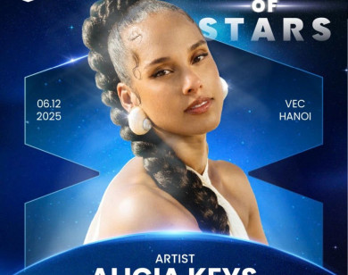Alicia Keys, chủ nhân 17 giải Grammy, sẽ biểu diện tại 8Wonder Winter 2025