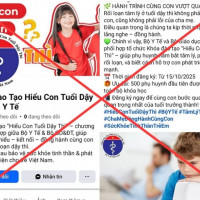 Giả mạo fanpage Bộ Y tế quảng cáo khóa học “Hiểu con tuổi dậy thì” để lừa đảo