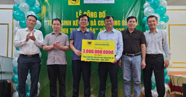 Phân bón Bình Điền khẳng định trách nhiệm cộng đồng qua chương trình “Trao sinh kế” tại Thanh Hóa