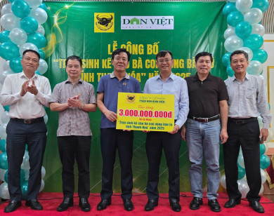 Phân bón Bình Điền khẳng định trách nhiệm cộng đồng qua chương trình “Trao sinh kế” tại Thanh Hóa