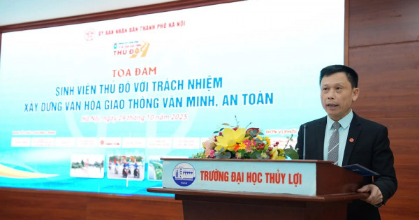 TRỰC TIẾP: Sinh viên Thủ đô với trách nhiệm xây dựng văn hóa giao thông văn minh, an toàn