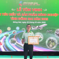 Thạch dừa GC Food được công nhận là sản phẩm nông nghiệp tiêu biểu tỉnh Đồng Nai năm 2025