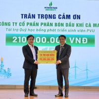 Phân bón Cà Mau tiếp lửa cho thế hệ người dầu khí tương lai