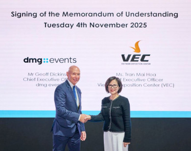 Trung tâm Triển lãm Việt Nam (VEC) và dmg events hợp tác ra mắt hội nghị - triển lãm năng lượng toàn cầu