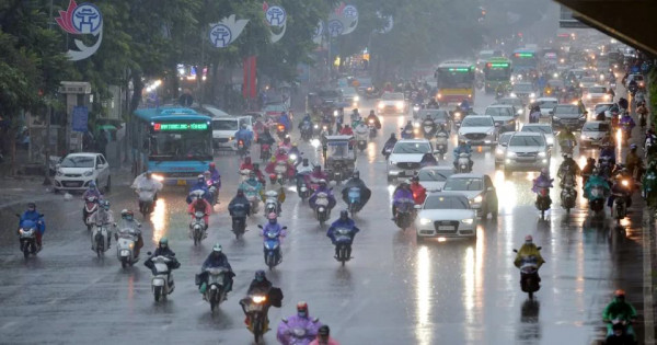 Thời tiết ngày 9/11/2025: Bắc Bộ mưa rét, Nam Bộ mưa dông rải rác