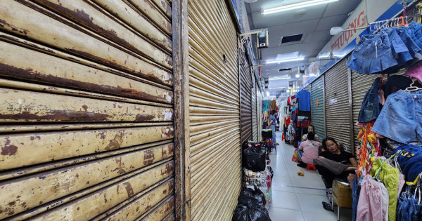 Chợ An Đông và cơn thoái trào: Hàng loạt sạp đóng cửa, tiểu thương lao đao tìm đường sống