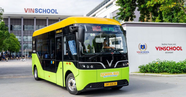 Ra mắt dịch vụ “Xe điện học đường chuyên biệt” đầu tiên tại Việt Nam