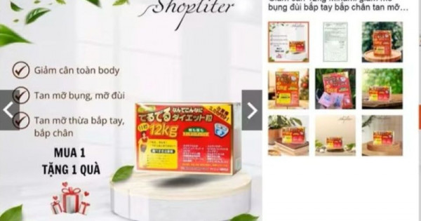 Phát hiện sản phẩm Giảm cân MINAMI giả mạo bản công bố