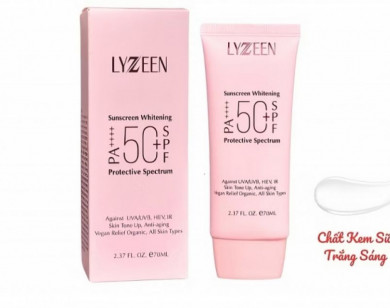 Thu hồi kem chống nắng LYZEEN bị xác định là hàng giả
