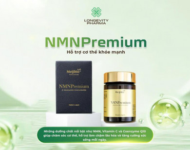 NMNPremium - Hỗ trợ chống oxy hóa, nâng cao sức đề kháng & chăm sóc sức khỏe chủ động