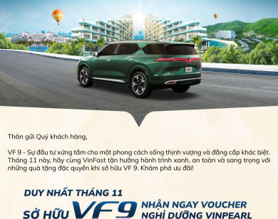 Sở hữu VF 9 – Tận hưởng kỳ nghỉ Vinpearl đẳng cấp