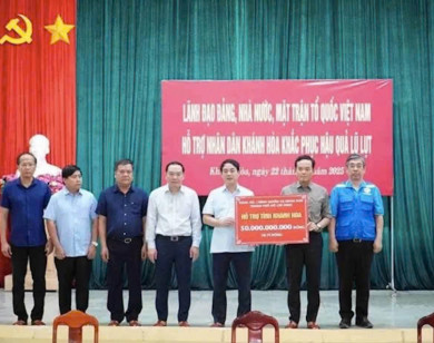 TP Hồ Chí Minh hỗ trợ Khánh Hòa 50 tỷ đồng khắc phục bão lũ