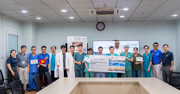 Kiên Giang lần đầu phá vôi mạch vành bằng bóng cơ học cho bệnh nhân 95 tuổi