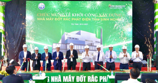 BCG Energy khởi công nhà máy đốt rác phát điện Tâm Sinh Nghĩa tại Tây Ninh 