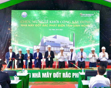 BCG Energy khởi công nhà máy đốt rác phát điện Tâm Sinh Nghĩa tại Tây Ninh 