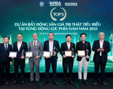 Vinh danh Top 5 dự án bất động sản "giá trị thật" tiêu biểu Vùng Động lực phía Nam