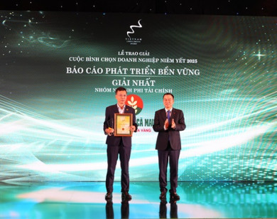 Phân Bón Cà Mau lọt Top 8 doanh nghiệp quản trị tốt nhất, giành giải nhất phát triển bền vững 2025