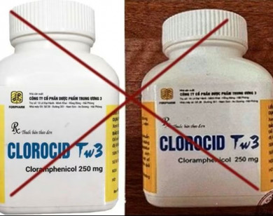 Bộ Y tế yêu cầu truy tìm nguồn gốc thuốc giả mạo Clorocid TW3