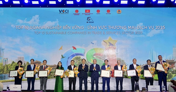 Aeon Việt Nam 3 năm liền vào top 3 doanh nghiệp bền vững ngành thương mại - dịch vụ